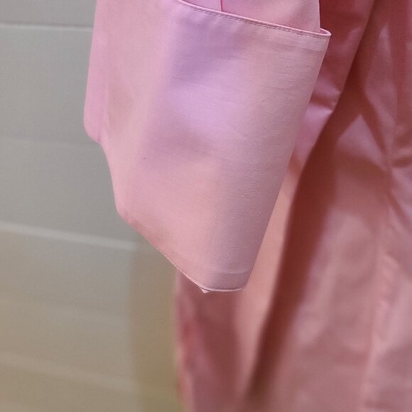 Lands End quantity (2) 3/4 Sleeve Broadcloth Shirt- Pink and Blue - Picture 9 of 10